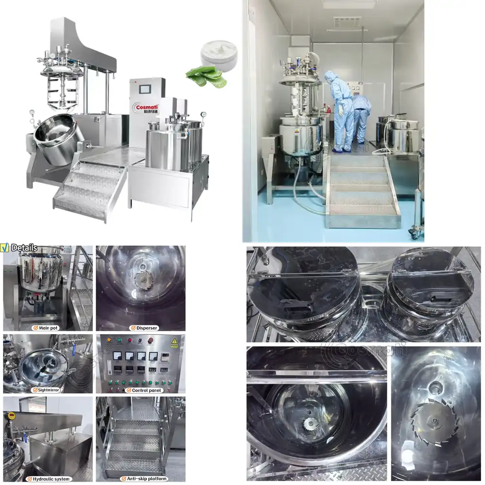 Body Lotion - 250l Plc Control Body Butter Mixing