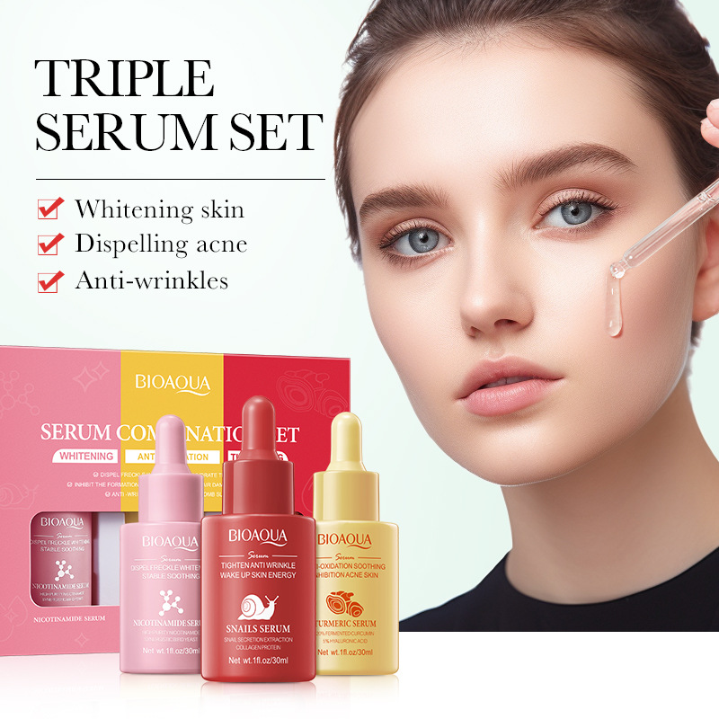 3pcs/set BIOAQUA Vitamin C Ret - Vitamin C Serum ulasan dan harga