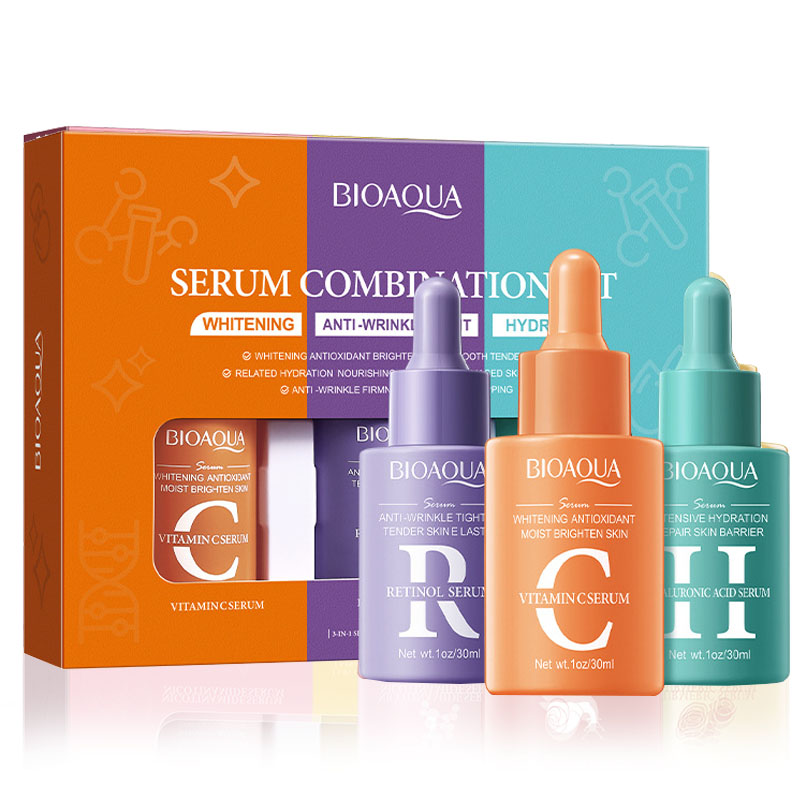 3pcs/set BIOAQUA Vitamin C Ret - Vitamin C Serum ulasan dan harga