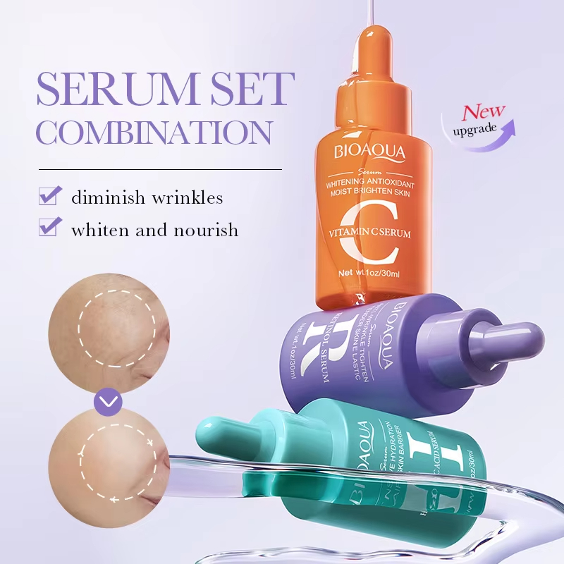 3pcs/set BIOAQUA Vitamin C Ret - Vitamin C Serum ulasan dan harga