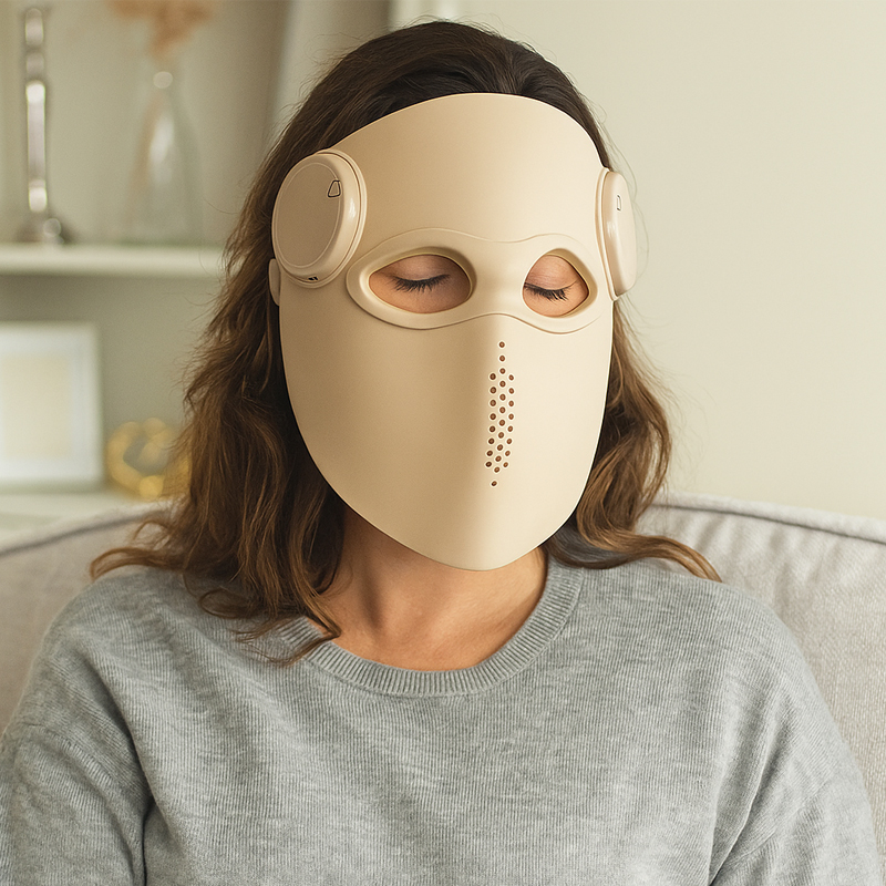 Professional Silicone LED Red  - Face Mask Skincare ulasan dan harga