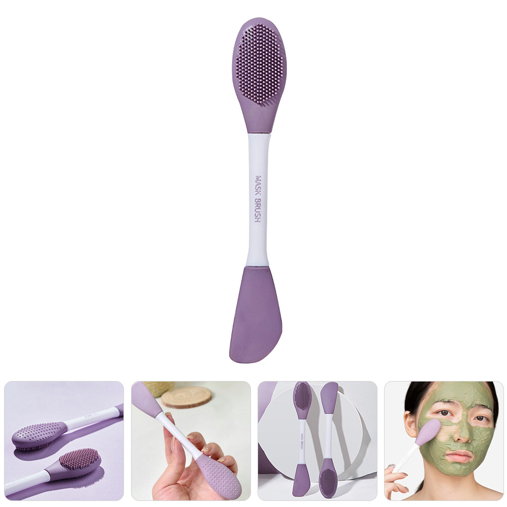 Silicone Dual-Head Face Mask B - Cleanser Face ulasan dan harga