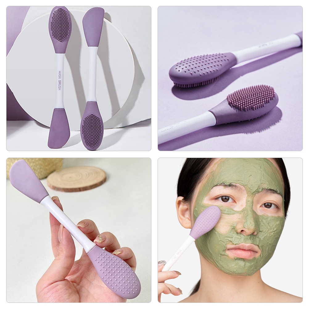 Silicone Dual-Head Face Mask B - Cleanser Face ulasan dan harga