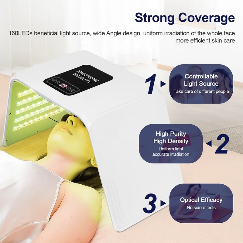 7 Colors LED Photon Beauty Mas - Face Mask Skincare ulasan dan harga