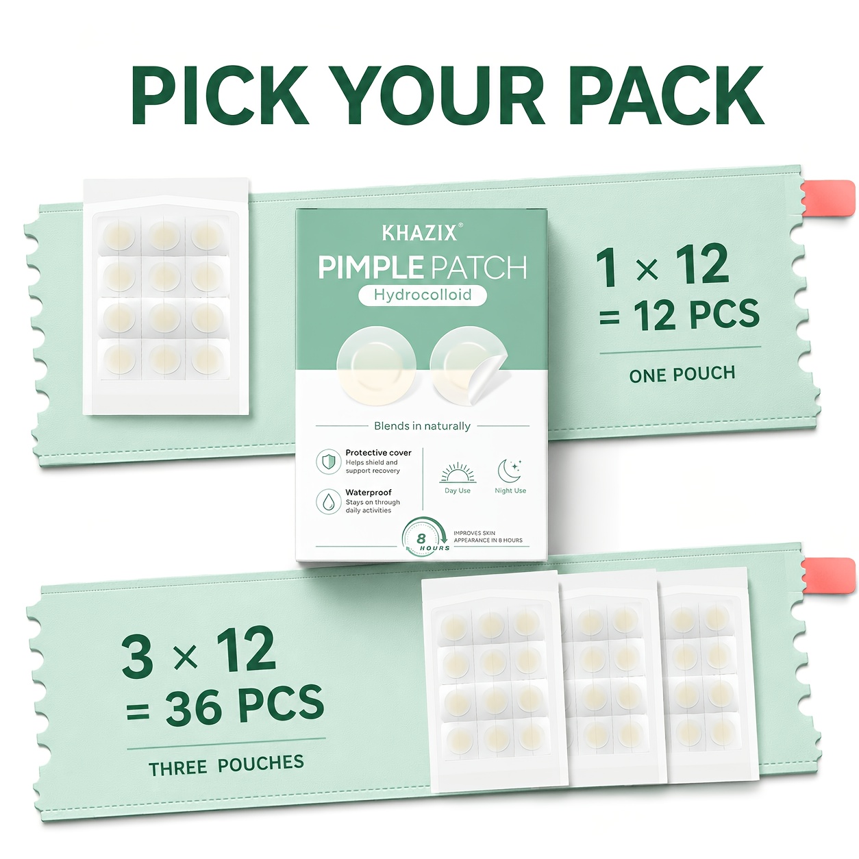 12/36PCS pimple patch,invisibl - Skincare China ulasan dan harga