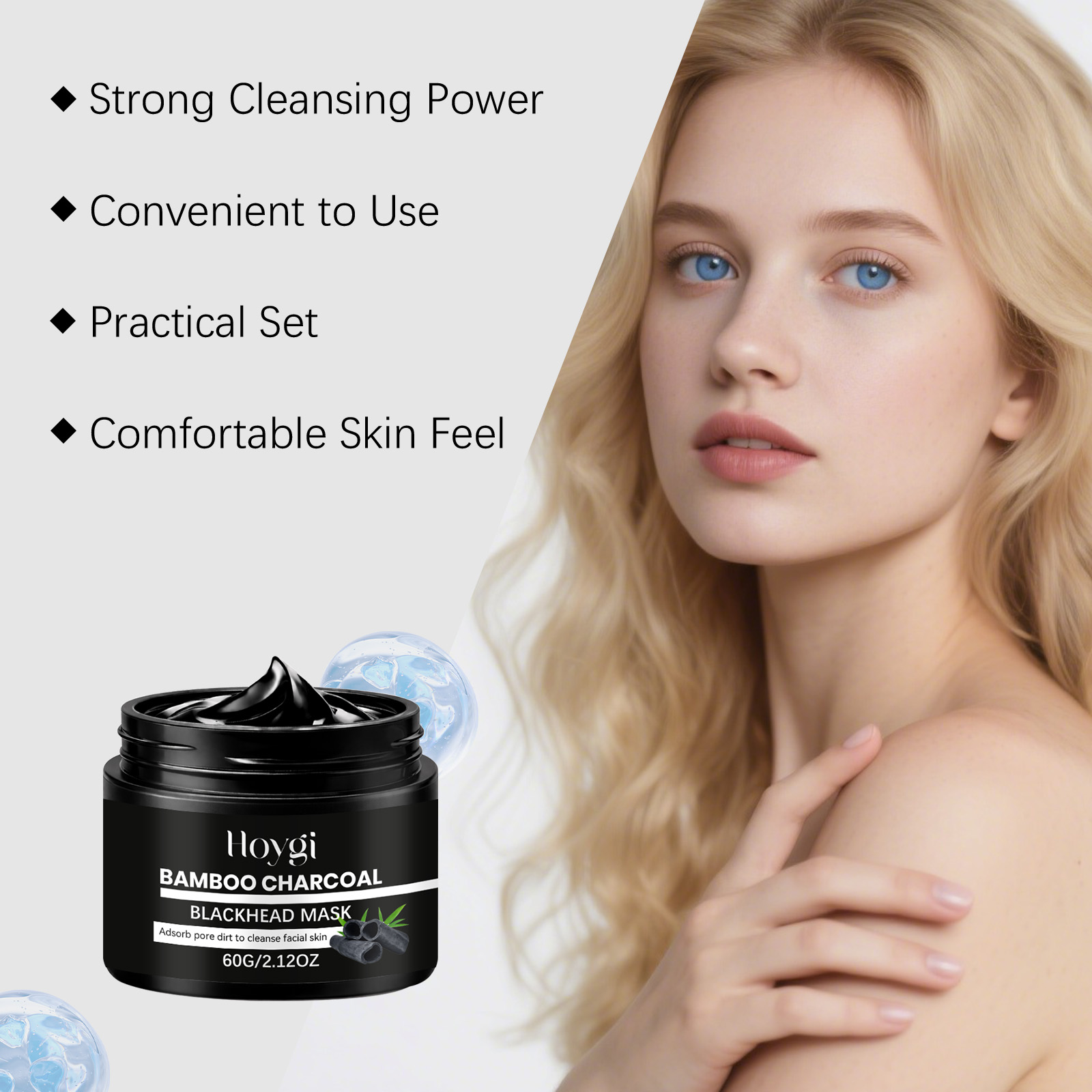 Bamboo Charcoal Blackhead Mask - Face Mask Skincare ulasan dan harga