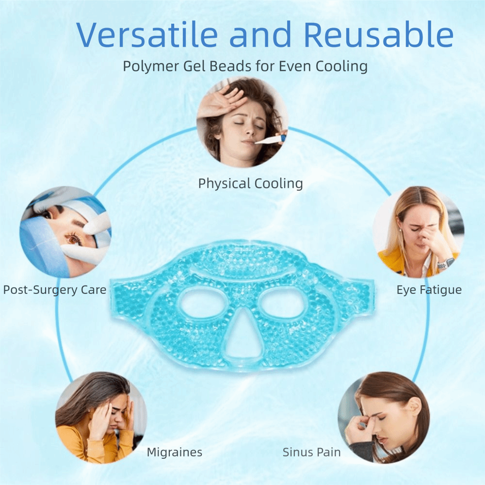 NEW Gel Beads Compress Ice Gel - Face Mask Skincare ulasan dan harga